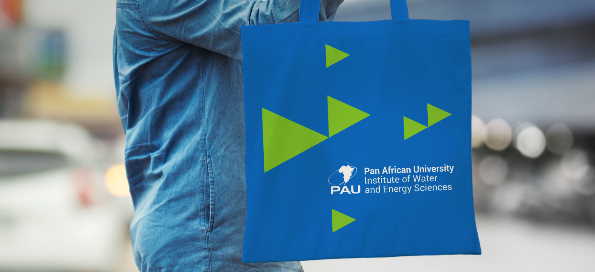 Front cover and inside of Student Guide of the Pan African University, Institute of Water and Energy Sciences PAUWES; Design: Kattrin Richter | Graphic Design Studio