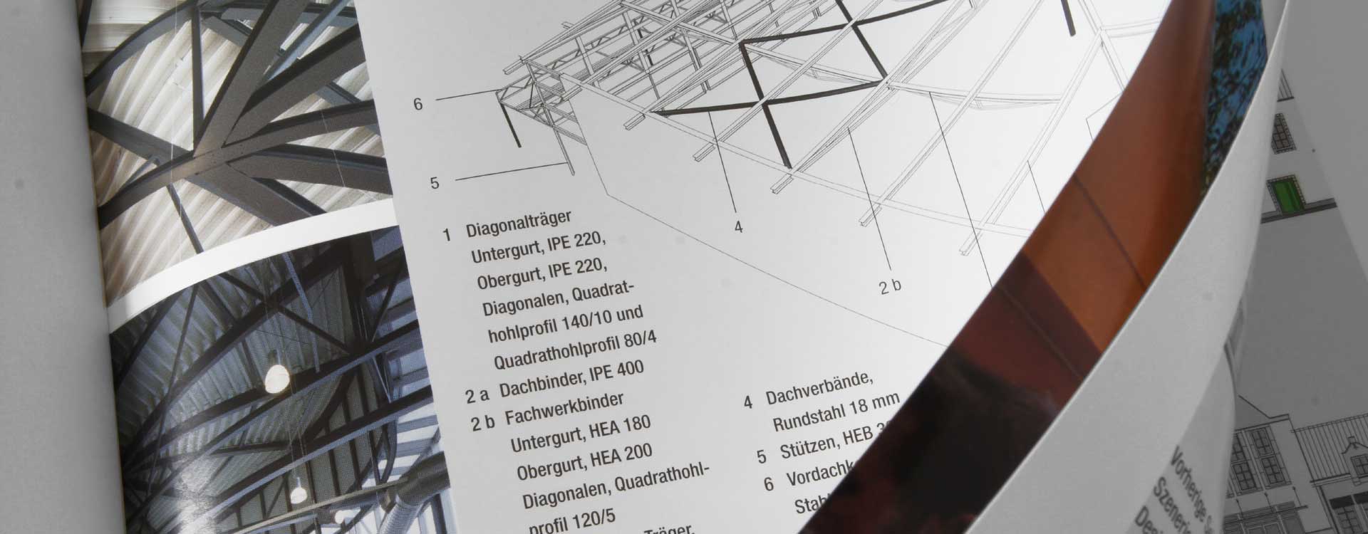 Brochure Einkaufserlebnis in Stahl – Designer Outlets Stahl-Informations-Zentrum; Design: Kattrin Richter | Graphic Design Studio