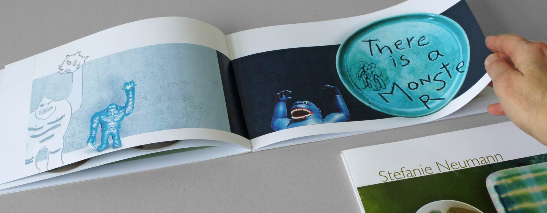 Katalog Stefanie Neumann, Keramik und Grafik; Design: Kattrin Richter | Büro für Grafikdesign